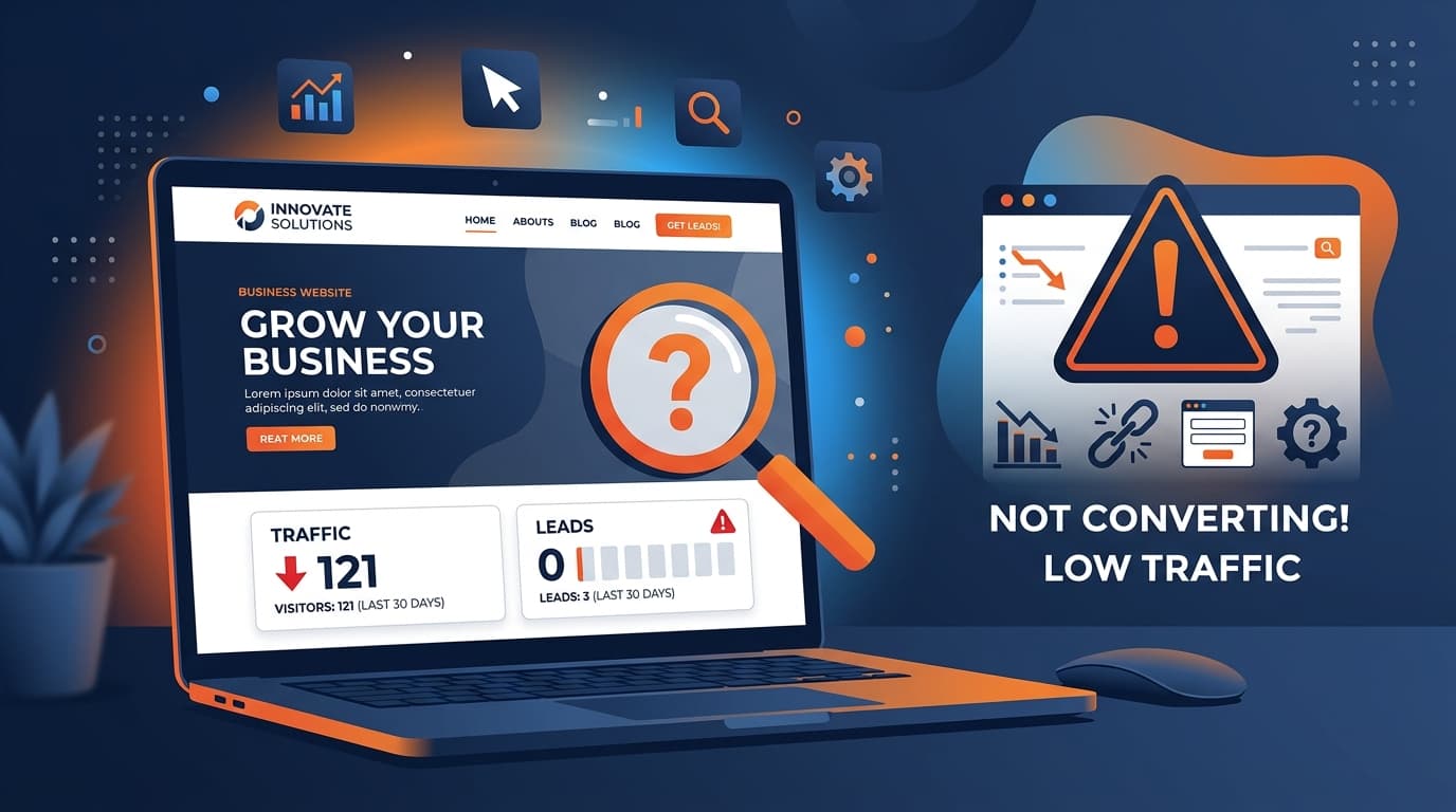Why Is My Business Website Not Getting Leads? 10 Problems to Fix