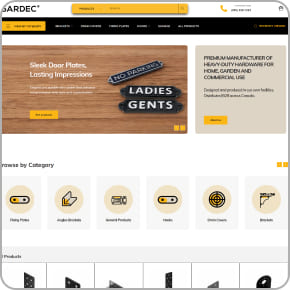 B2B Hardware Website Built for Performance screenshot 4